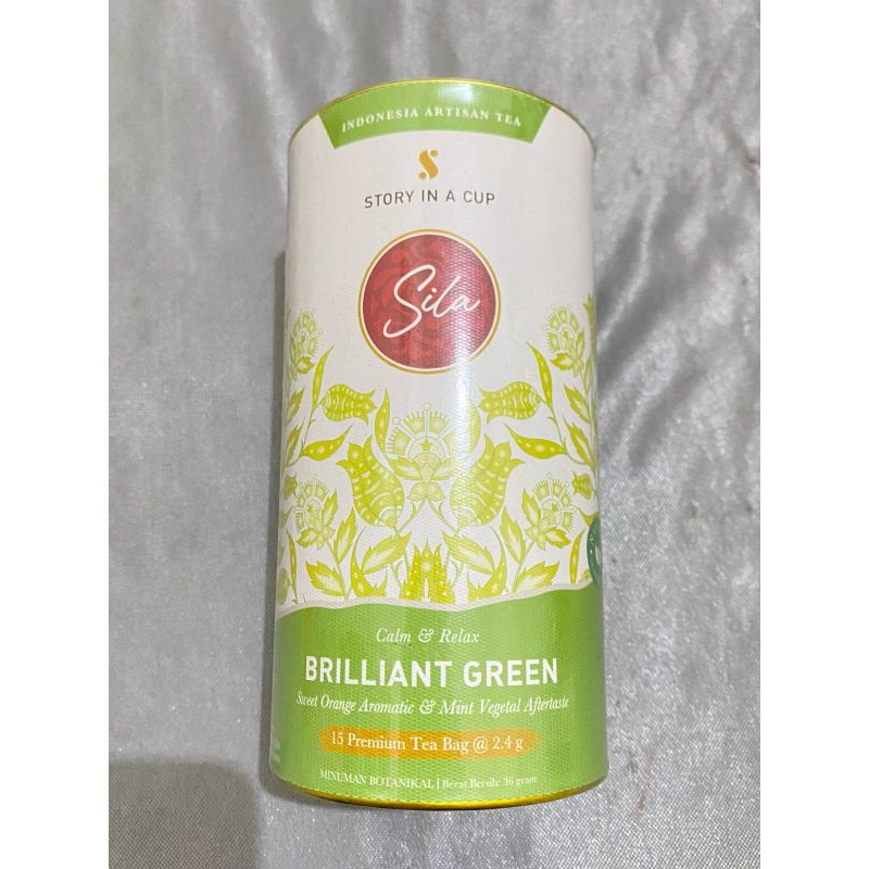 

Sila tea brilliant green NEW SEGEL