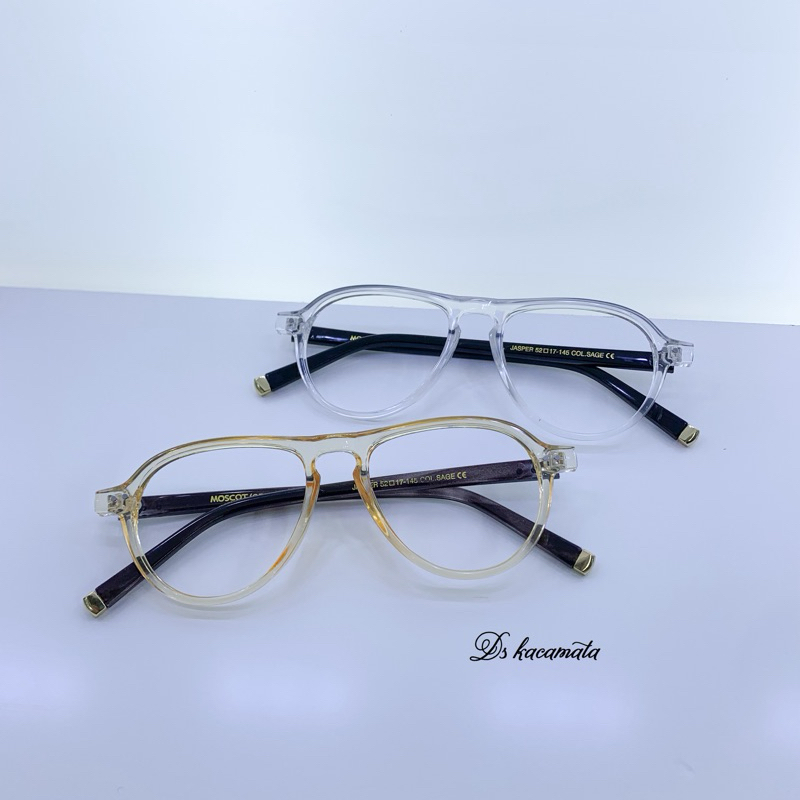 MOSCOT JASPER - FRAME  KACAMATA UNISEX Elegan Fashion/Optik Bisa Costum Lensa (Photochromic,bluechro