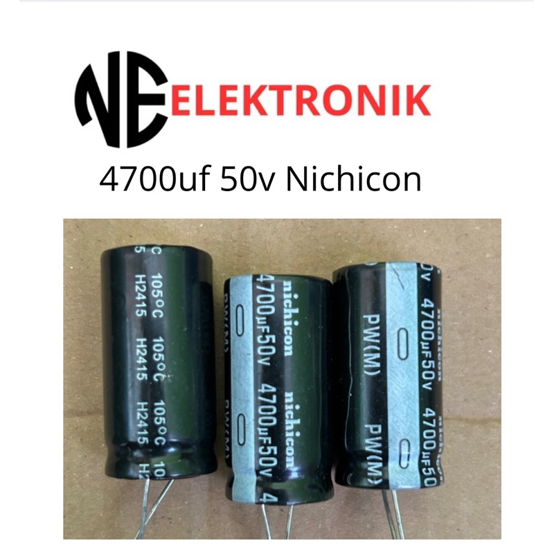 Elko Elco 4700uf 50v Nichicon Original