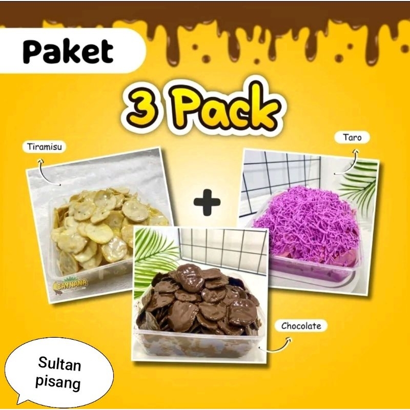 

BELI 1 GRATIS 2 PACK | PROMO SEPESIAL | KRIPIK PISANG LUMER |