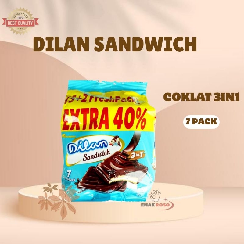 Dilan Sandwich Coklat 3in1isi 5+2 Pack