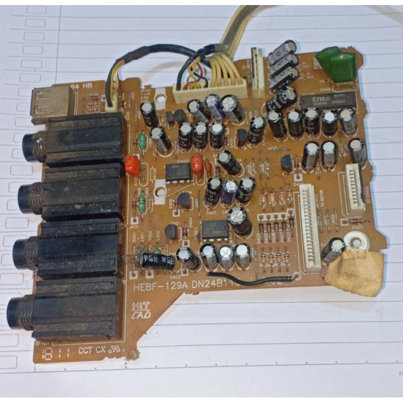 modul pre amp mic Polytron bigband bb3501 cabutan normal