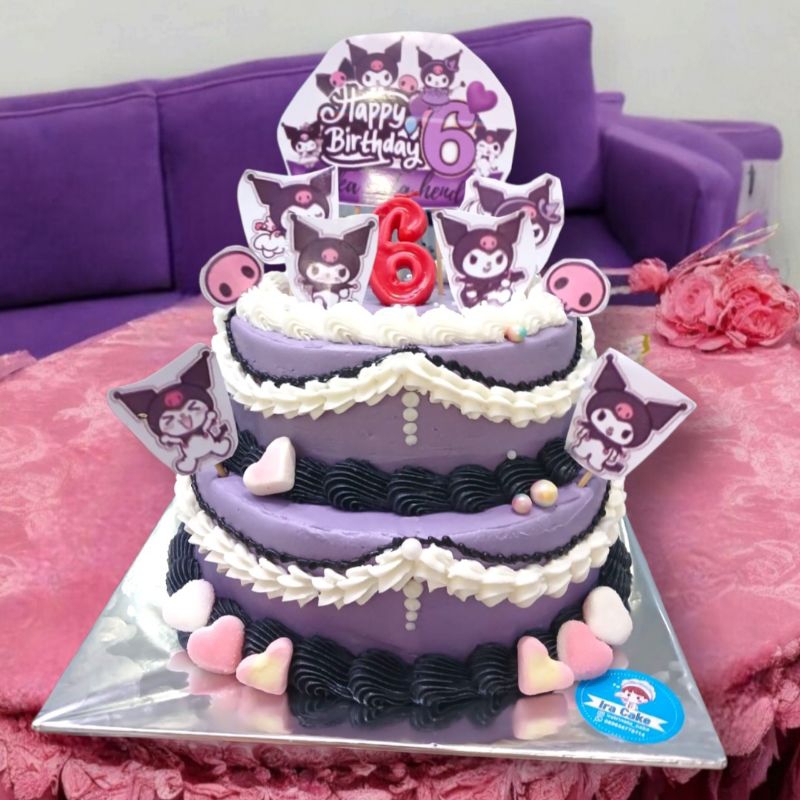 

kue ulang tahun kuromi (khusus kota palembang)