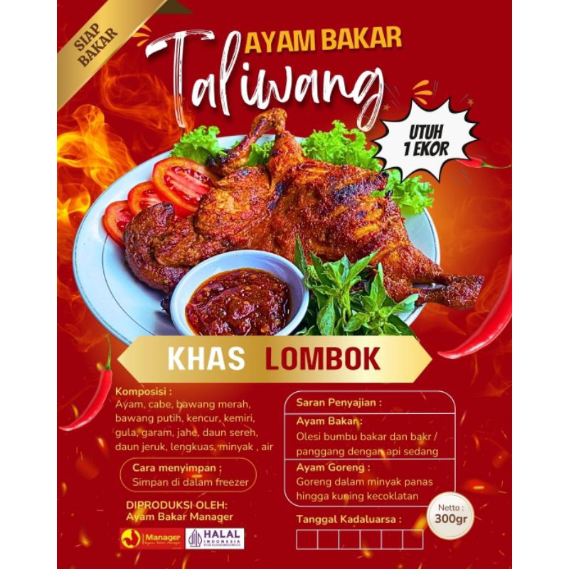 

Ayam Bakar Taliwang Siap Masak | Ayam Ungkep Bumbu Taliwang | Ayam Taliwang Siap Bakar | Ayam Siap Bakar Taliwang | Bekakak Ayam Siap Bakar Bumbu Taliwang | Ayam Ungkep Bekakak Bumbu Taliwang | Ayam Utuh 1 Ekor Bumbu Taliwang Siap Bakar | Taliwang