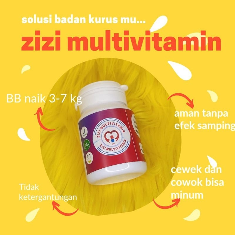 Zizi multivitamin original 100%