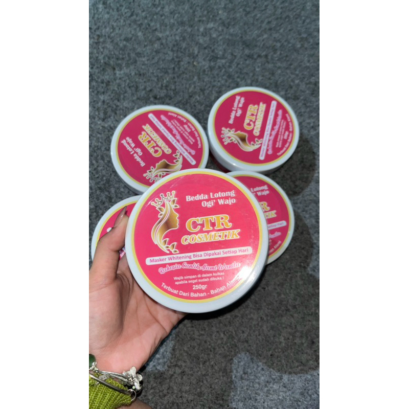 Maskerlulur whitening CTR COSMETIK bisa dipakai setiaphari