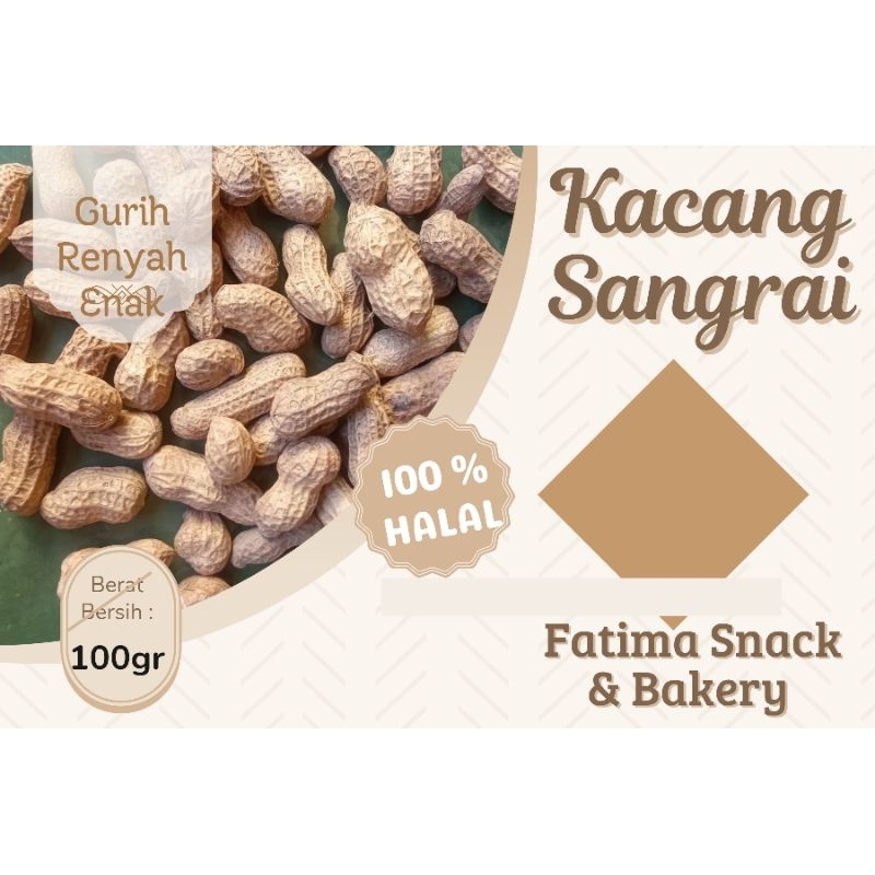 

Makanan Ringan Camilan Enak Gurih KACANG SANGRAI SUPER 100 gram