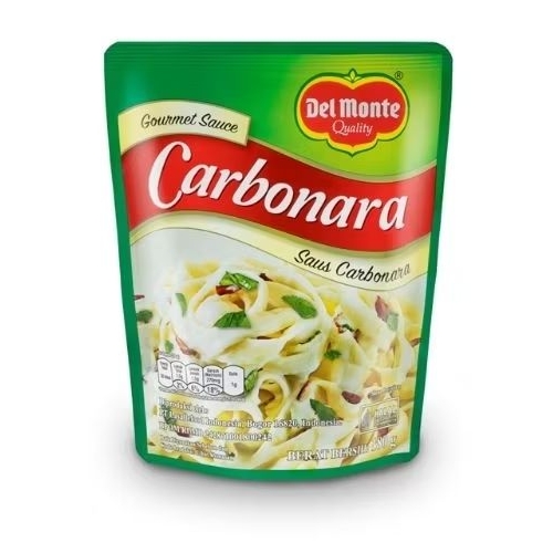 

Delmonte Saus Pasta Carbonara Standing Pouch 180g