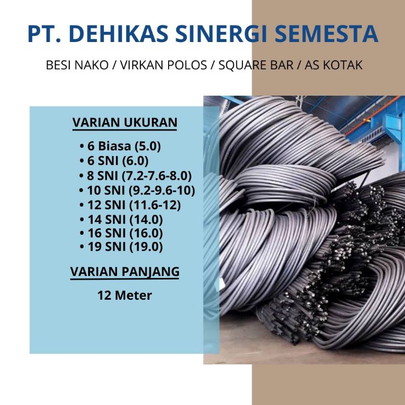 Besi Beton Polos 14 SNI (FULL)