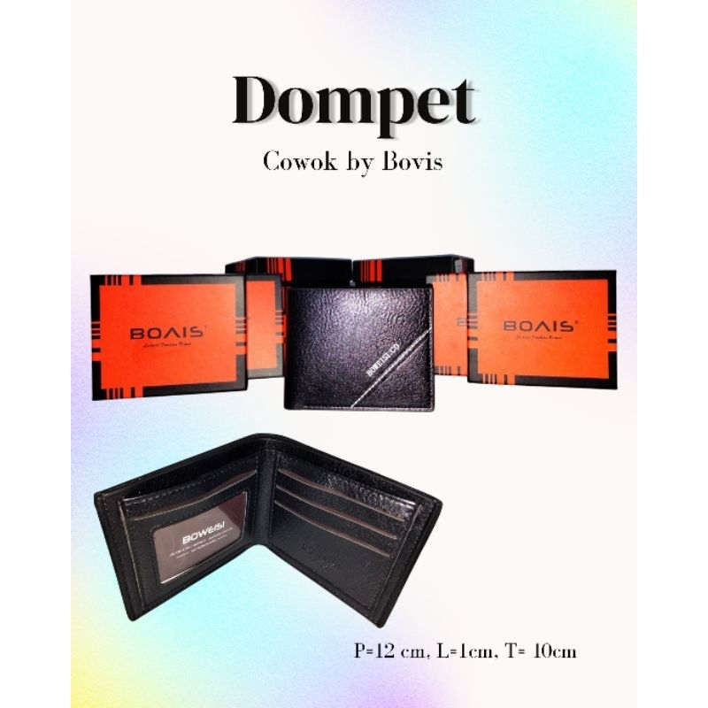 DOMPET KULIT COWOK BY BOVIS// DOMPET BOVIS