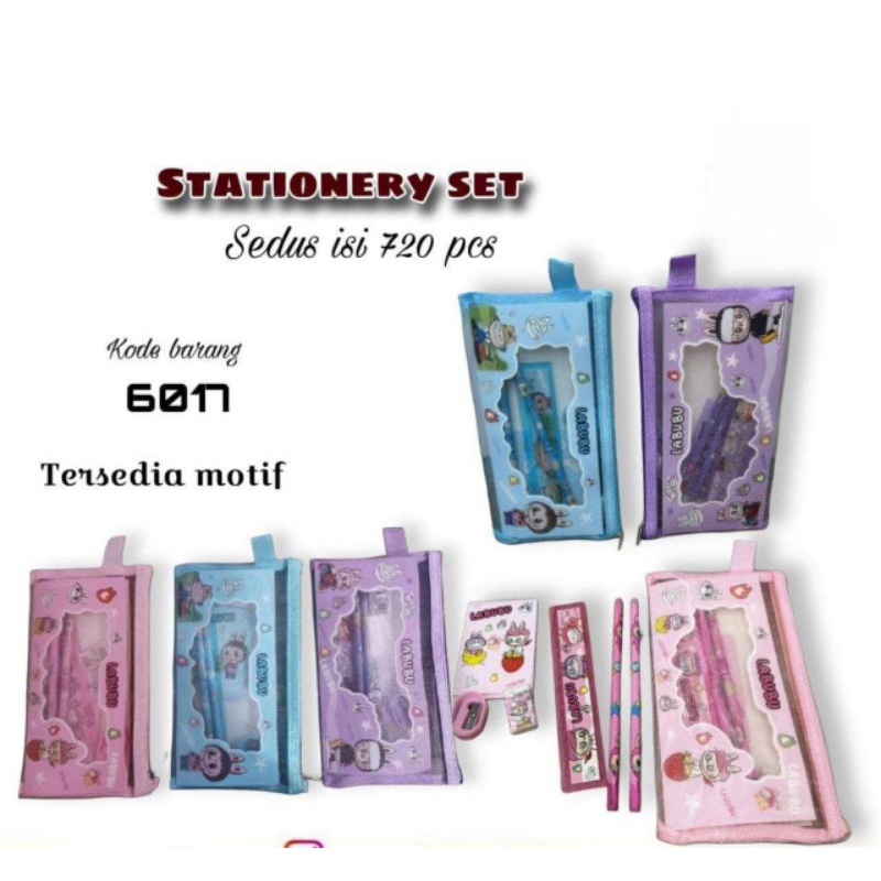 

STASIONERY SET LABUBU || ALAT TULIS SET 7 in 1 KARAKTER LABUBU