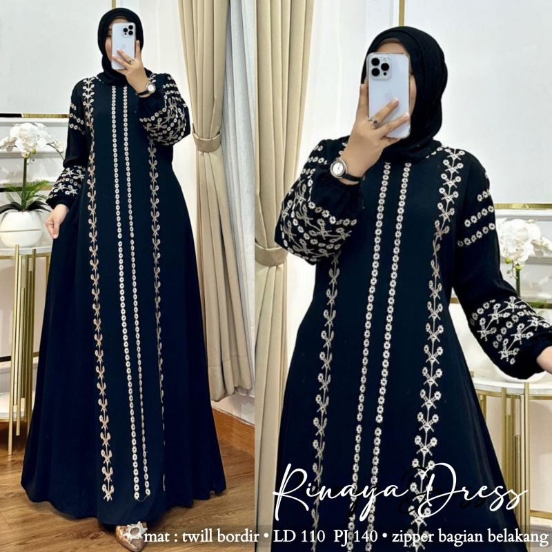 GAMIS JUMBO WARNA HITAM