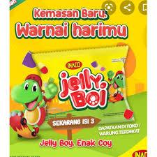 

Renceng Inaco Jelly Boi Isi 10 x 33 Gram Isi 3 Pcs Makanan Ringan Snack Cemilan Anak Jeli Agar