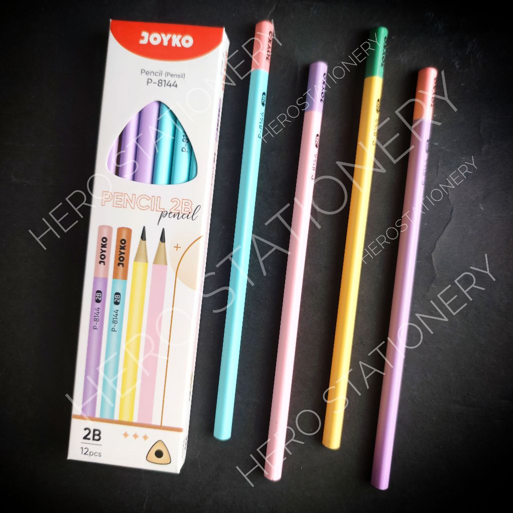

Pensil 2B fancy joyko P-8144 . 12 unit