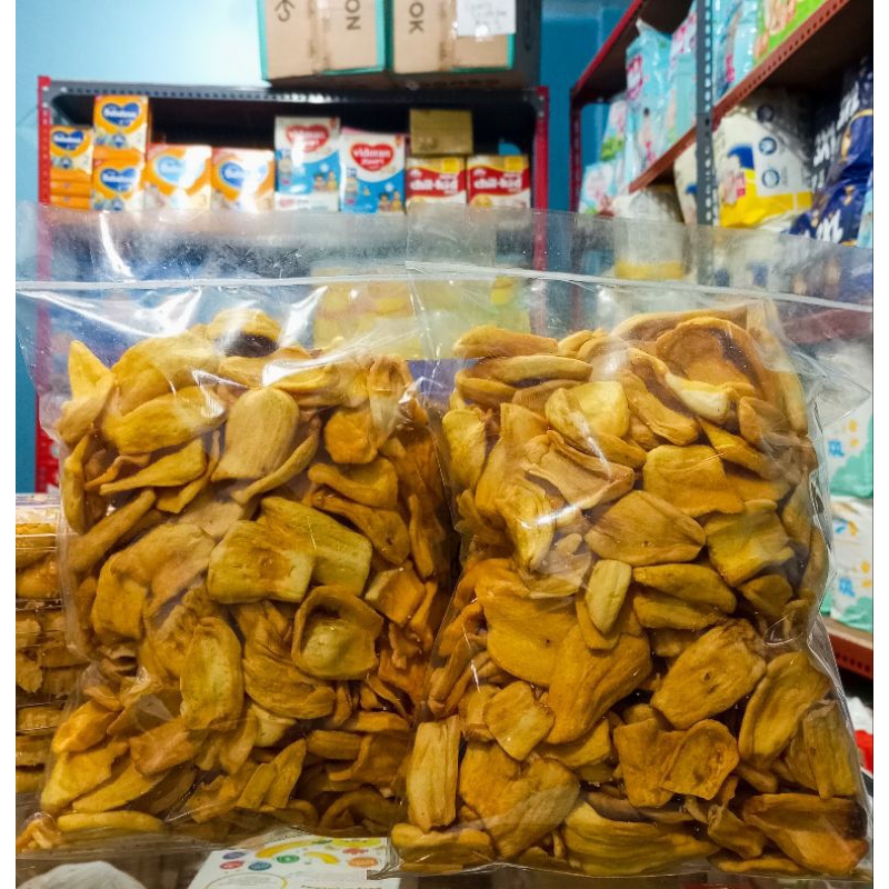 

Keripik Nangka Asli netto 500gr