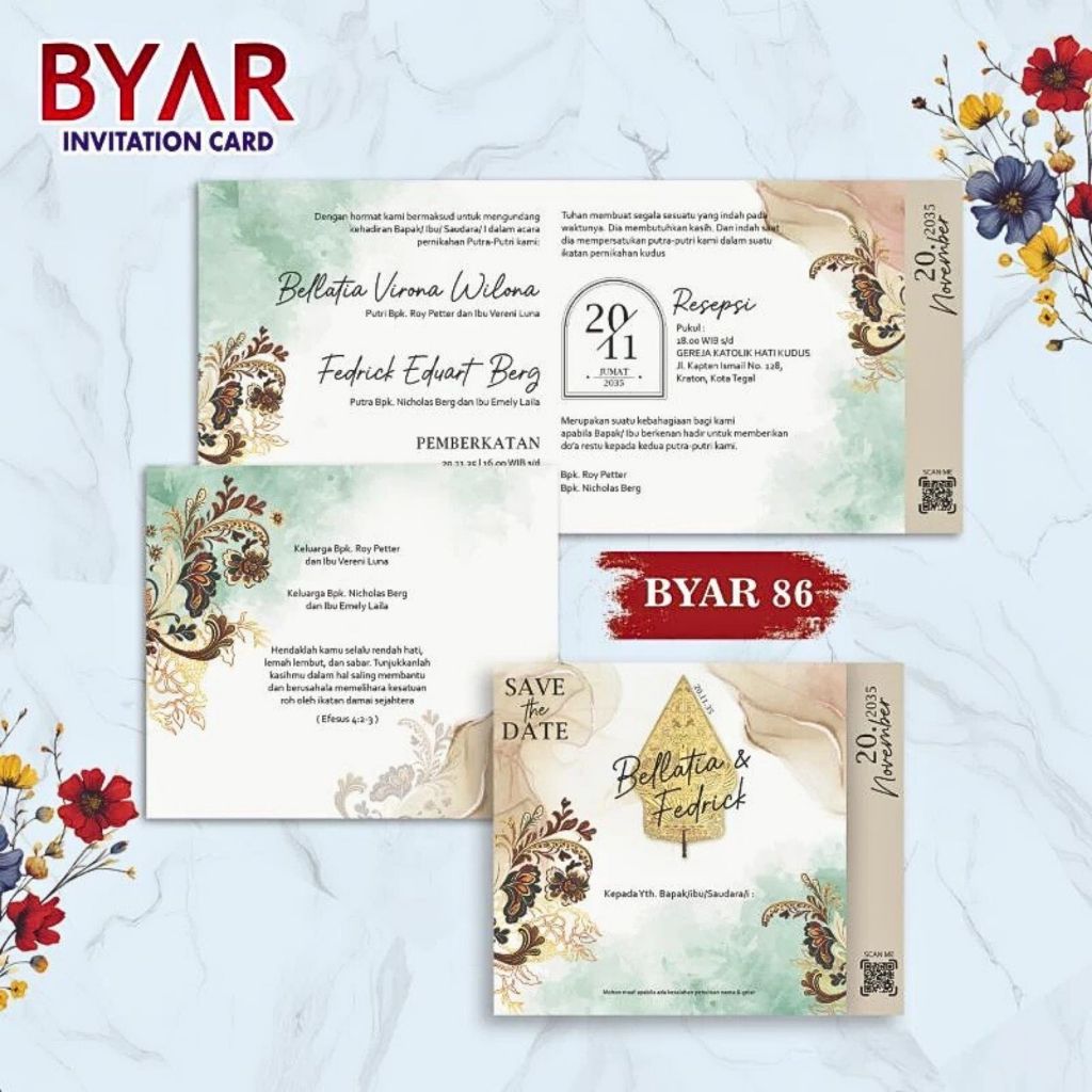 Undangan Pernikahan Murah Sudah Cetak l Undangan Pernikahan l Undangan Pernikahan Wayang l Undangan 
