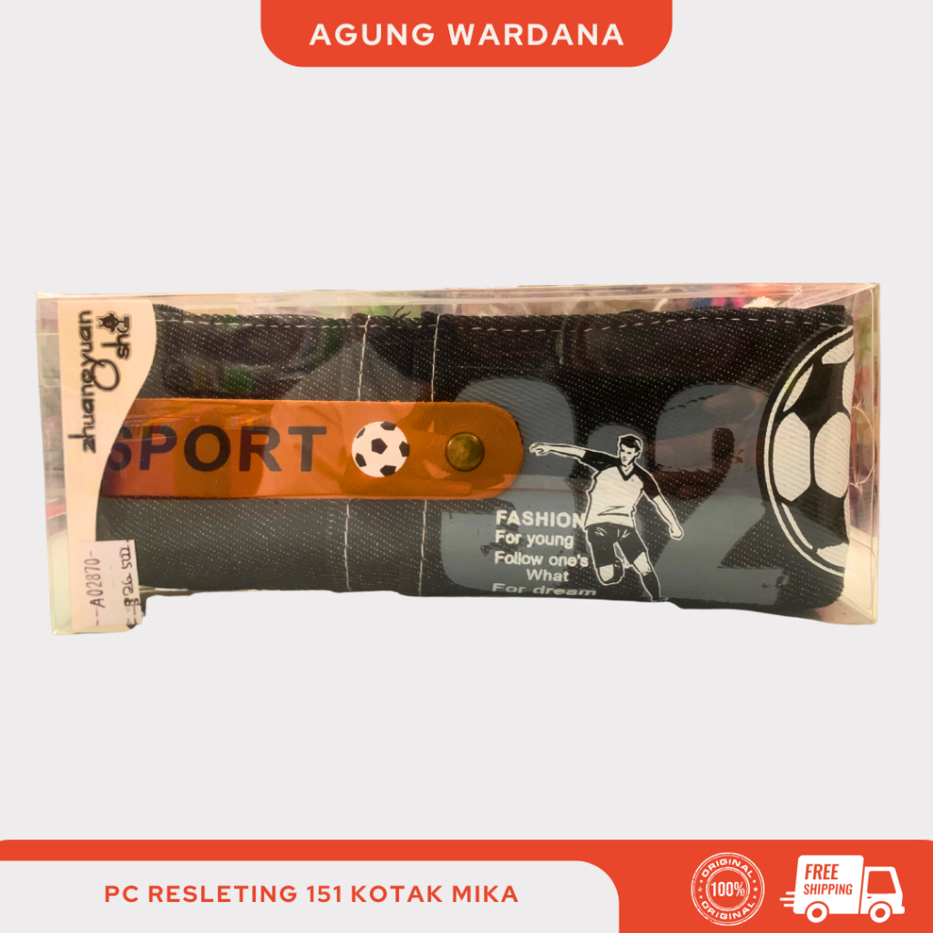 

TEMPAT PENSIL ANAK LAKI-LAKI MOTIF BOLA