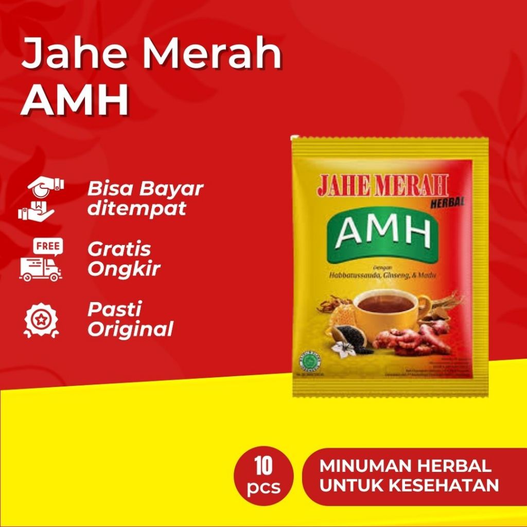 

Jahe Amanah Super Kuning AMH 10 sachet | Minuman Herbal Reumatik, Pegal Linu, Asam Urat, dll.