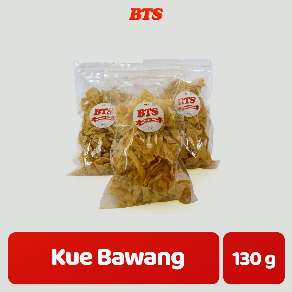 

Kue Bawang 130g | Snack Keripik Bawang Gurih