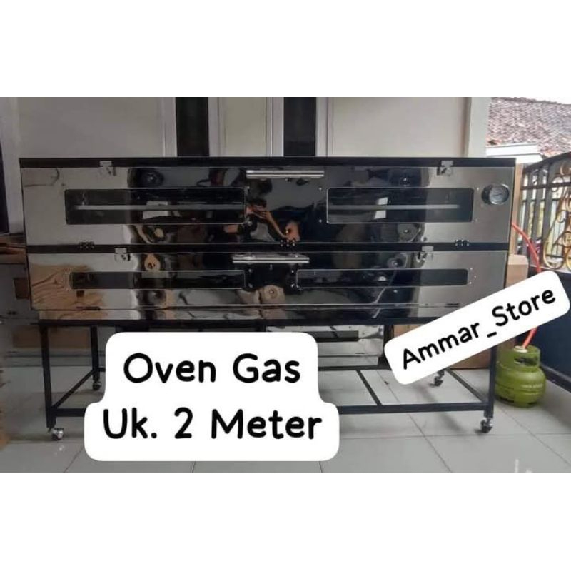 OVEN GAS CUSTOM 2 METER, OVEN GAS ROTI BANDUNG