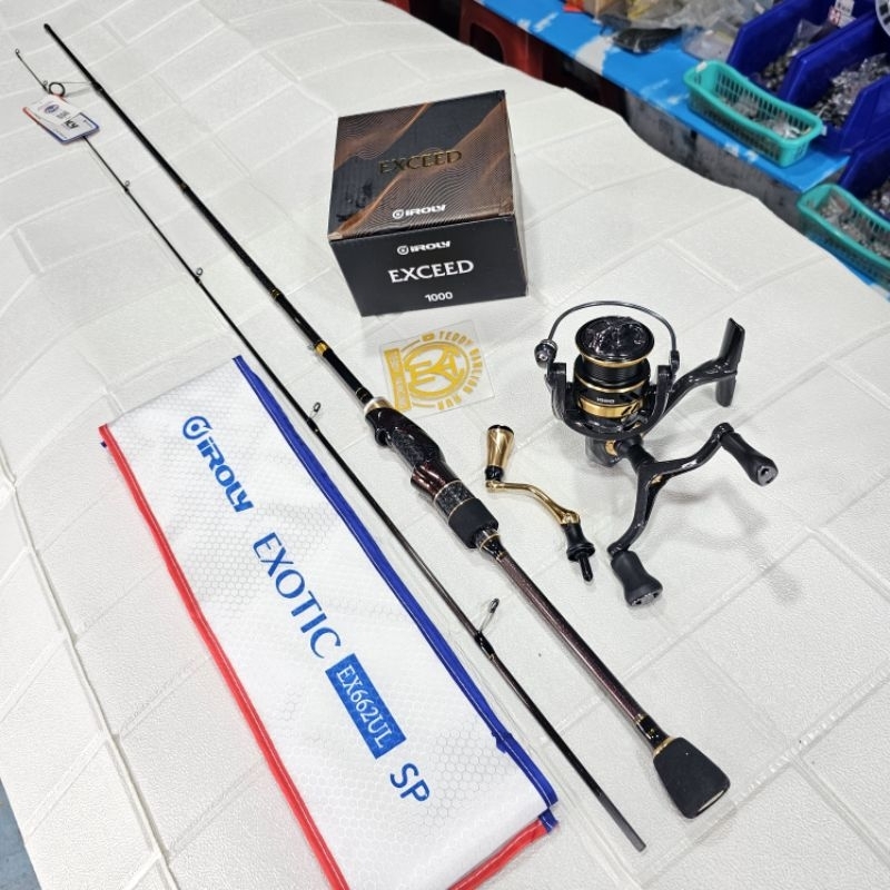 1 Set Iroly || Joran Iroly Exotic Type O EX662UL SP Dan Reel Iroly Exceed 1000