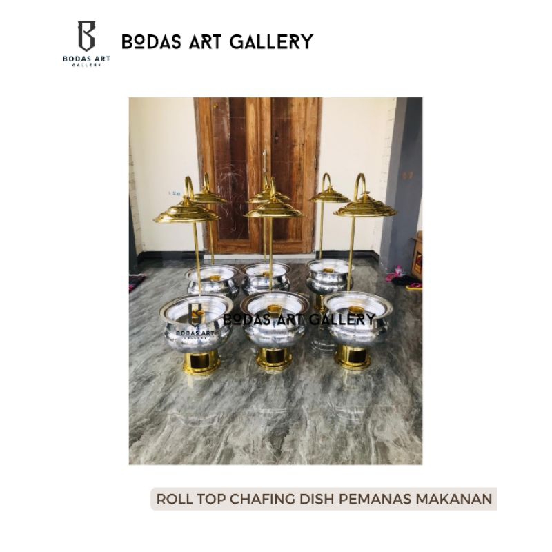 Pemanas makanan/tempat catering prasmanan