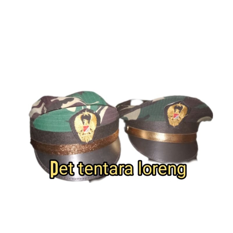 topi pet tentara. ANAK