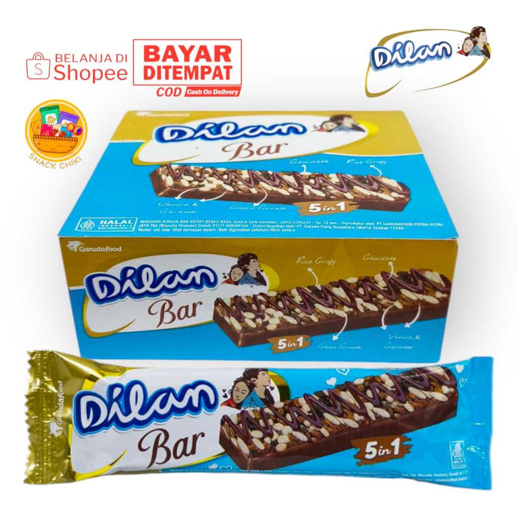 

DILANN BAR DENGAN RASA 5in1 1 BOX 12 PCS