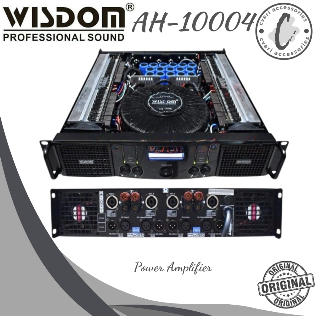 Wisdom AH10004 Power Amplifier Original Power Ampli Wisdom AH-10004