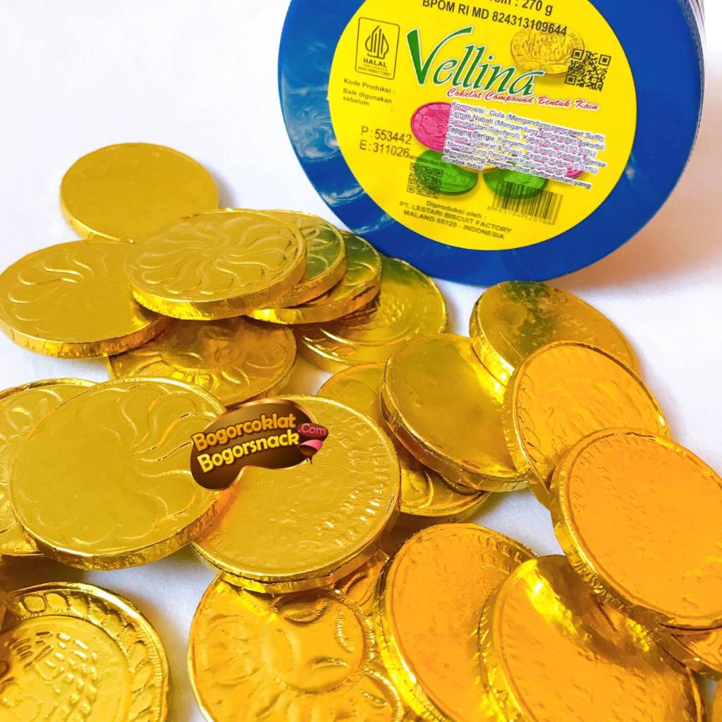 

Coklat Coin Vellina