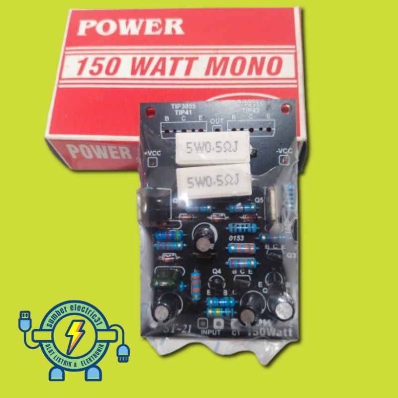 KIT DRIVER POWER AMPLIFIER MONO 150 WATT BY STANLEY
