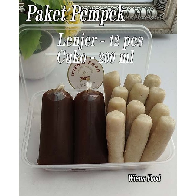 

Paket - C Pempek lenjer 12 pcs, Cuko 200ml