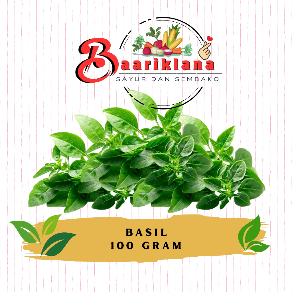 

BASIL 100 GRAM - TOKO BAARIKLANA
