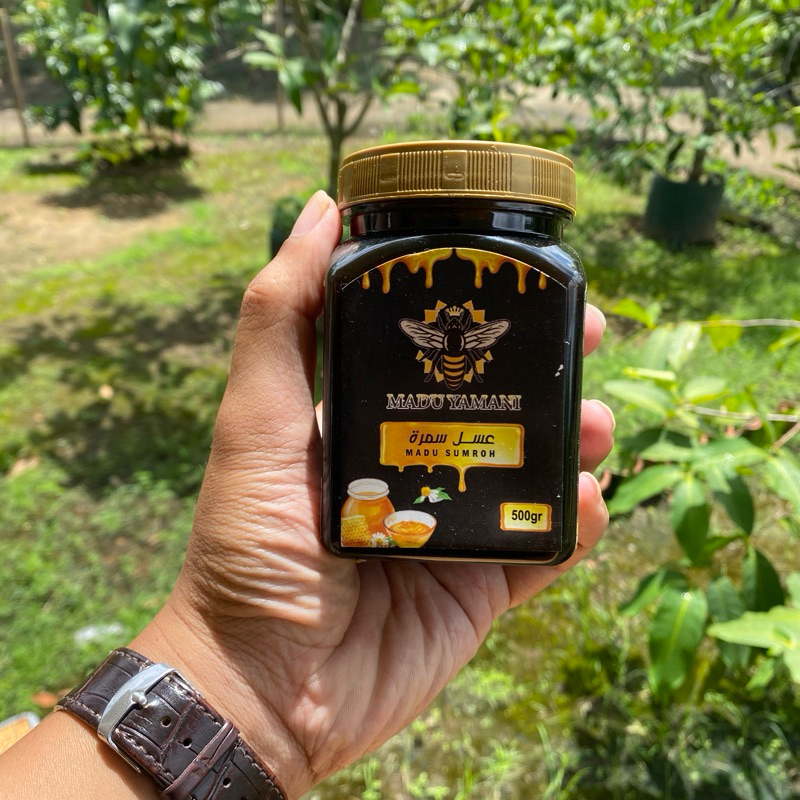

Madu Sumroh Yaman Asli 500 gr – Oleh-Oleh Jamaah Umroh Haji | Kental, Murni, Langsung dari Yaman