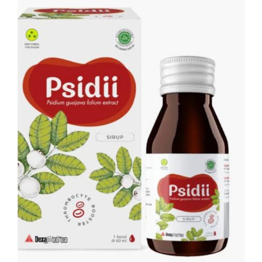 

Psidii Sirup 60 mL Ekstrak Jambu Biji Dexa / Untuk Membantu Meningkatkan Trombosit