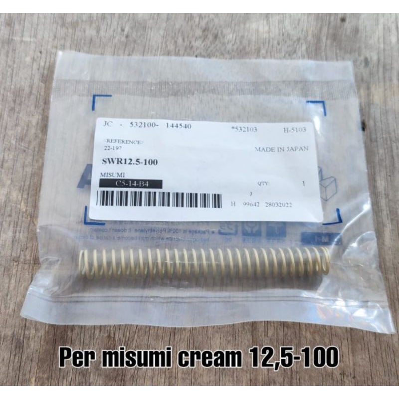PER MISUMI CREAM OD 12.5 - 100 MM - MISUMI CREAM - PER MISUMI JAPAN ORIGINAL