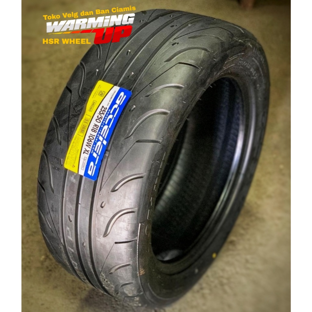 Ban Tubles Baru Ukuran 255 50 Ring 18 ACCELERA SEMI SLICK LOKAL