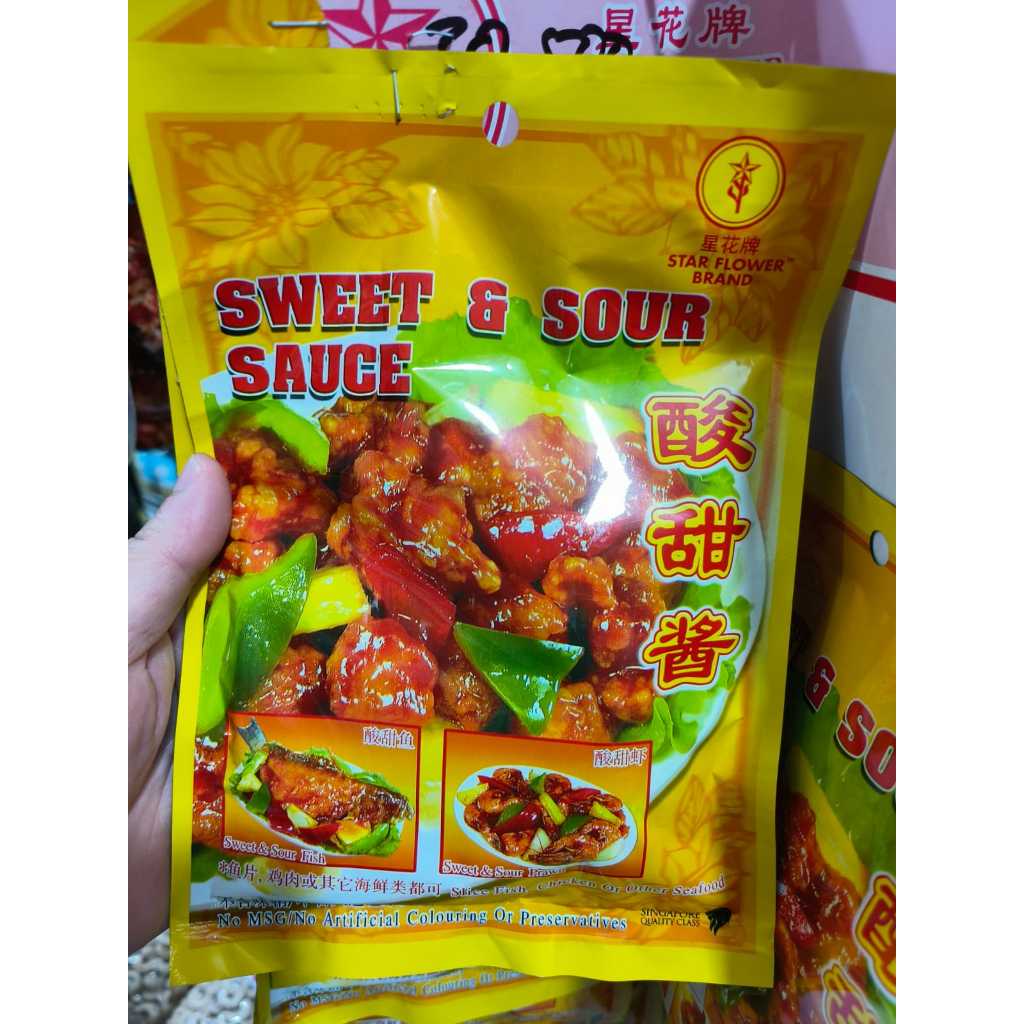 

Star Flower Brand Sweet And Sour Sauce / Saus Asam Manis 100gr