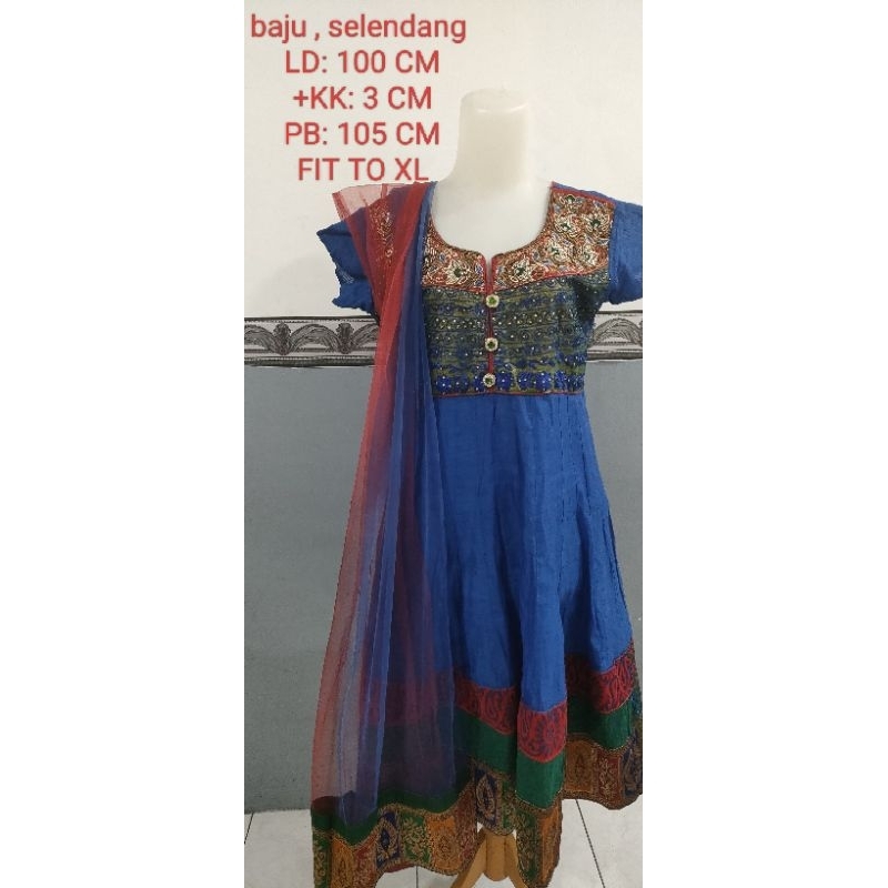 preloved baju India dewasa wanita