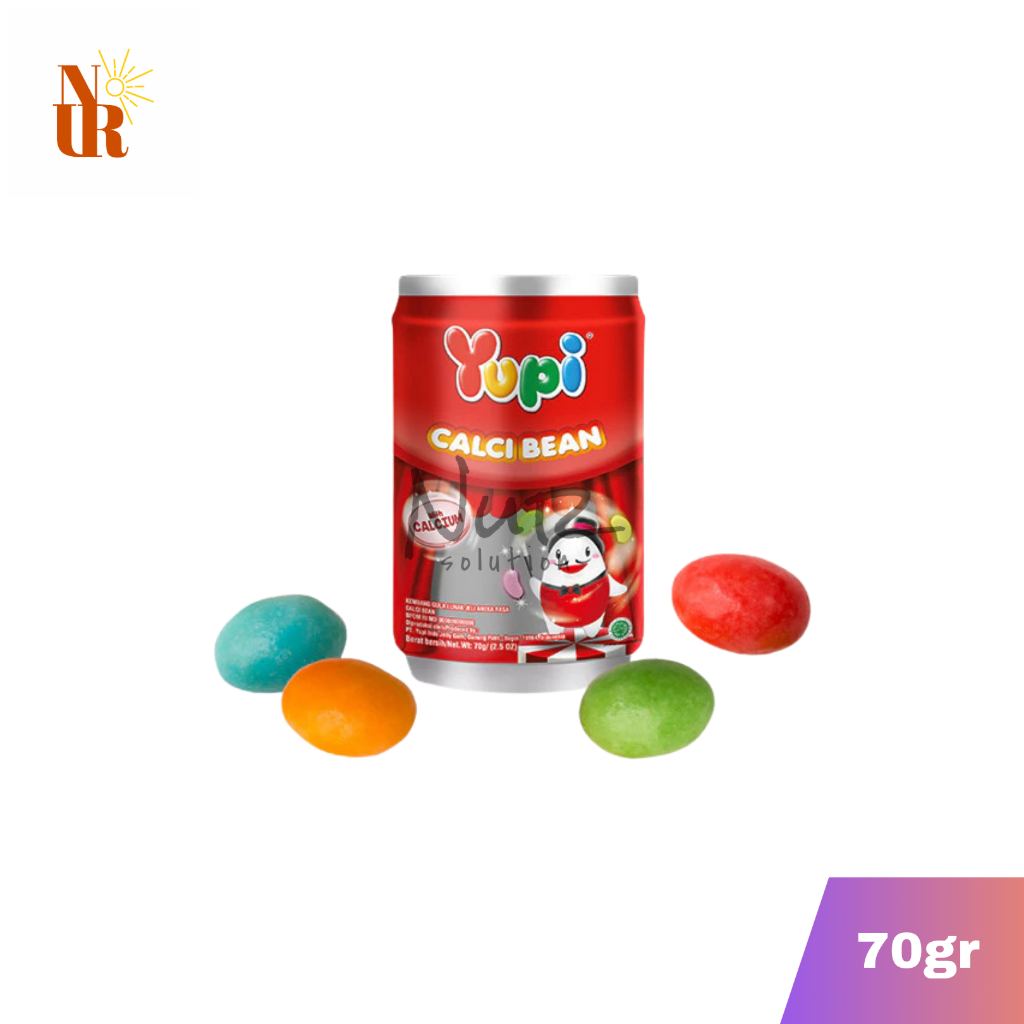 

Yupi Calci Bean Bottle 70gr