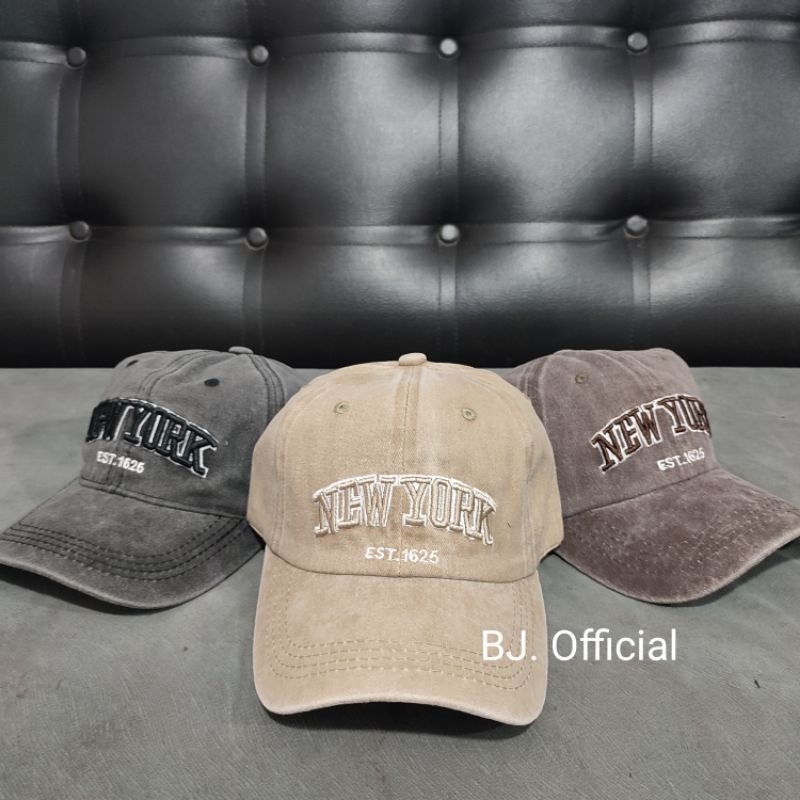 Topi Baseball Pria Dewasa Original Import Bordir NEWYORK