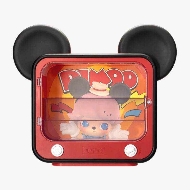 DIMOO WORLD × DISNEY Series -TV Set Luminous Display Container Original Pop Mart