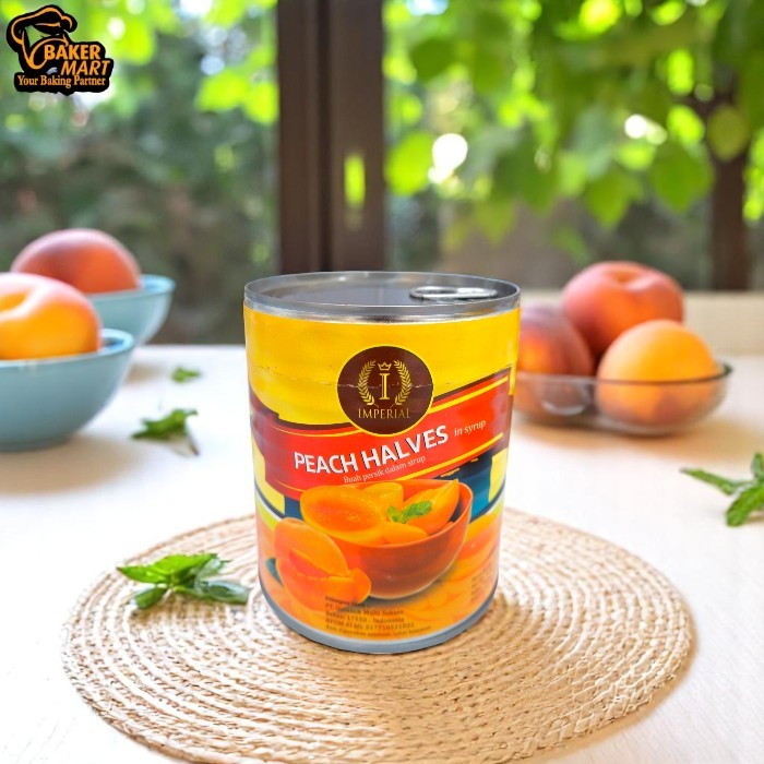 

Imperial Peach Halves In Syrup 825 Gram