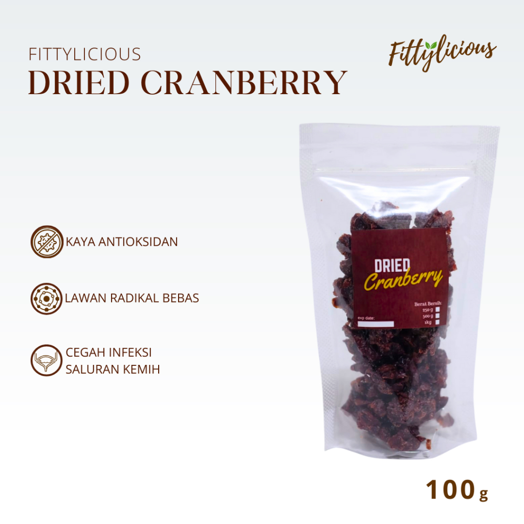 

Dried cranberry 100g