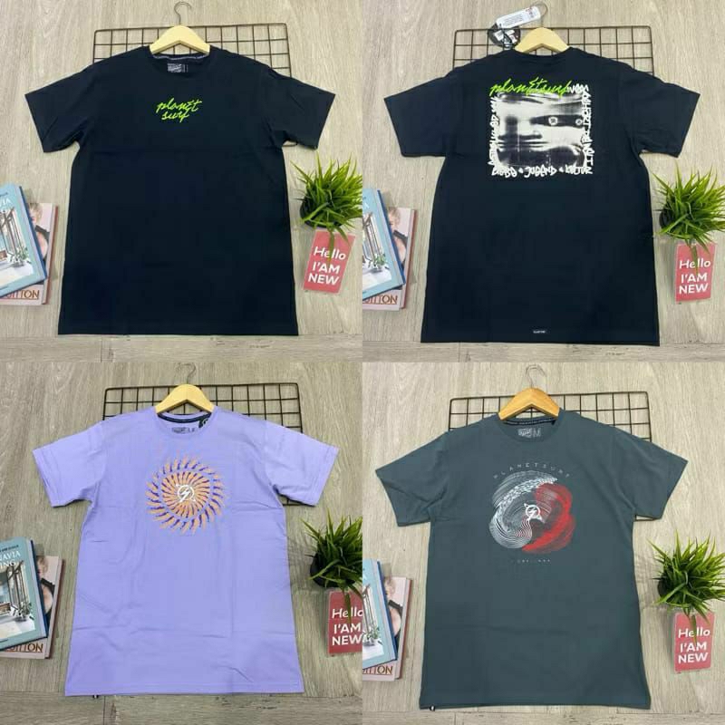 kaos planet surf pria original