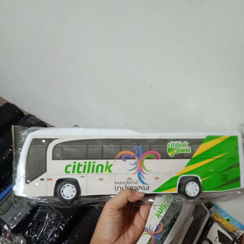 promo mainan anak cowo mobil bus citilink WJS panjang