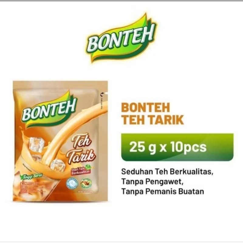 

[Ready Stock] Bonteh Teh Tarik 25gr 1 Renceng 10 Sachet