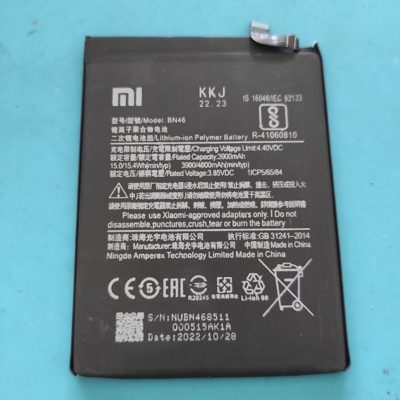 BATRE REDMI 7 BATRE REDMI NOTE 8