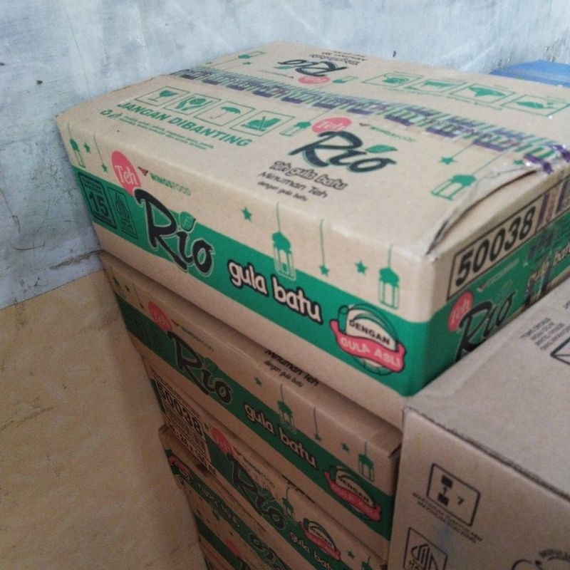 

TEH RIO KEMASAN GELAS 180ML ISI 24 PCS