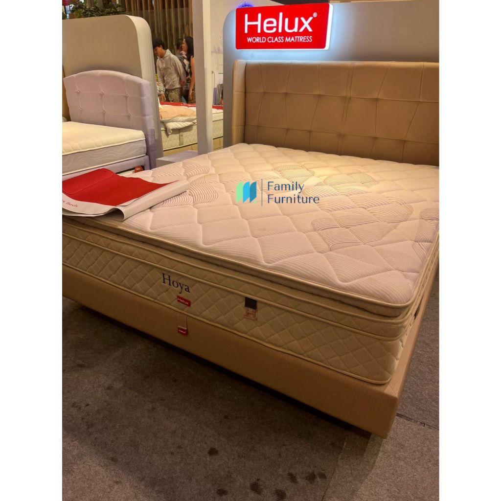 Springbed Kasur Latex Hoya Helux - Matras Only (Hanya Kasur) 180 x 200